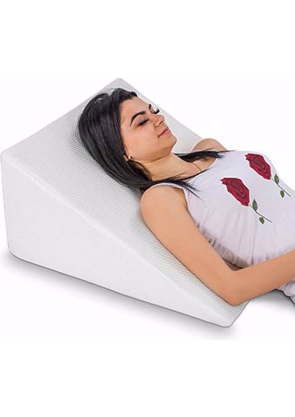 Yetişkin Visco Reflü Yastığı 65X60X24 cm Rahat Destekleyici