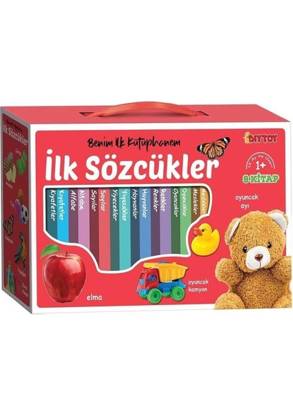 2090 Ilk Kütüphanem-Ilk Sözcükler 8'li Nessiworld Kitap Seti