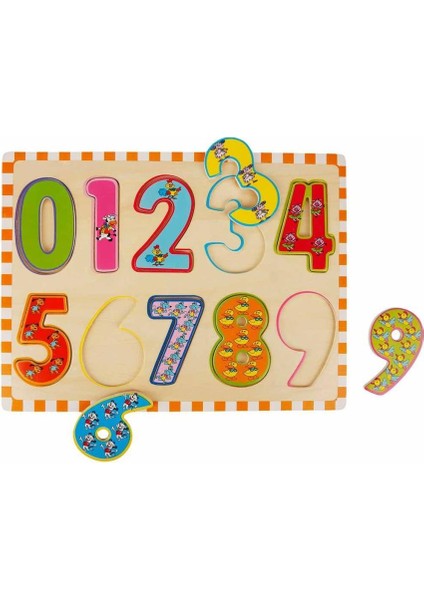 5215 -Wooden Puzzle Numbers 10 Parça fiyatları
