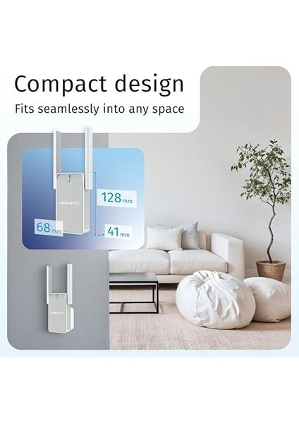 Buddy 4 N300 Kablosuz Menzil Genişletici, Wi-Fi Mesh, Repeater, Range Extender, Access Point KN-3211 indirimleri