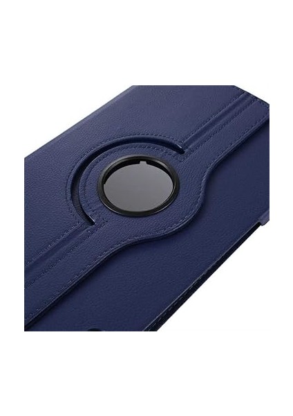 M10 Plus TB-X606F TB-X606X ile Uyumlu Kılıf 360 Dönebilen Standlı Case Lacivert modelleri