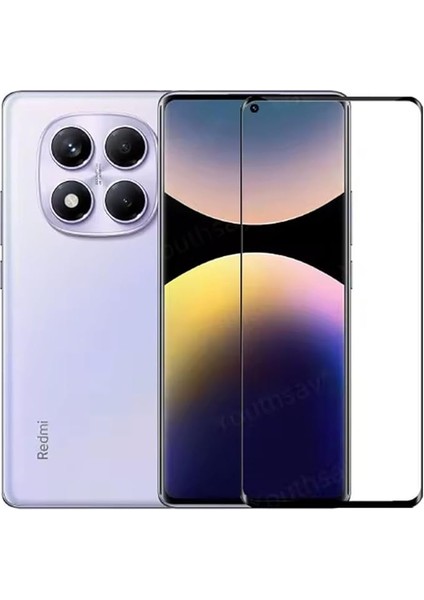 Redmi Note 14 Pro Plus Ile Uyumlu Temperli Sert 5d Cam Ekran Koruyucu