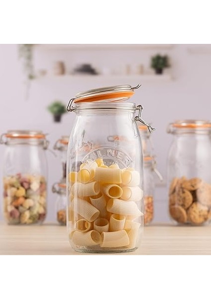 Yuvarlak Kilitli Cam, 2 Litre fırsatları