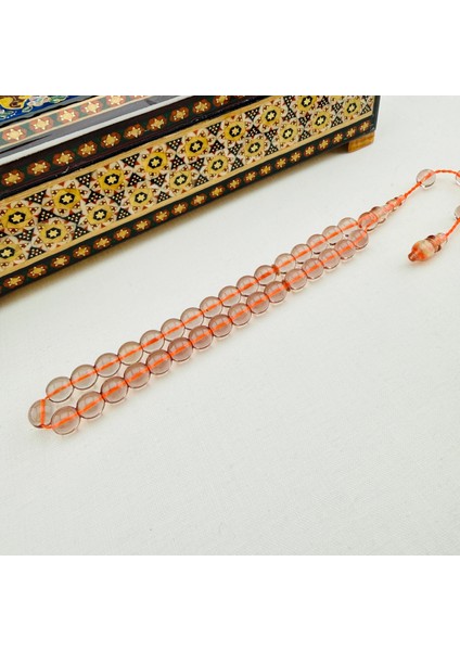 Su Rengi Blok Zar Kehribar Bürokrat Boy Tespih modelleri