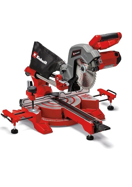Pistonlu Gönye Testere Tc-Sm 216 (1.600 W, Döner Masa, Lazer, Sol+Sağ Destekler, Yüksek Kaliteli Sert Metal Testere Bıçağı Dahil) - 4300380