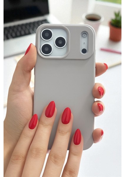 Apple iPhone 17 Pro Max Uyumlu Taş Lansman Silikon Kılıf Darbe Emici Yumuşak Koruyucu Kapak fırsatları