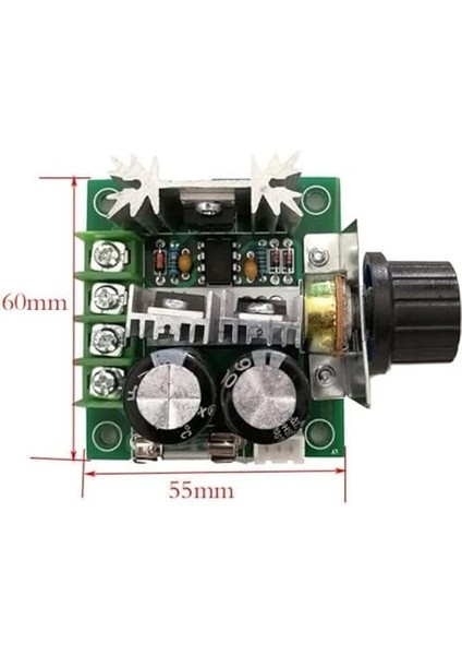 Dc Motor Hız Kontrolcüsü 13 Khz-12 V-40 VDC/10A fiyatları