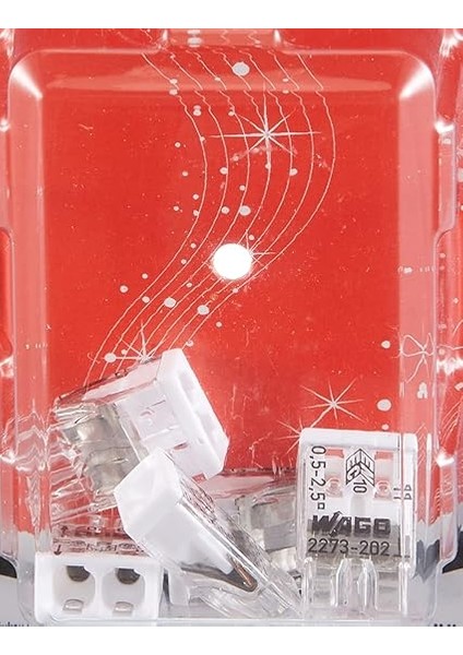 5 Adet 2x2,5 mm Geçmeli Buat Klemens Şeffaf Model fırsatları