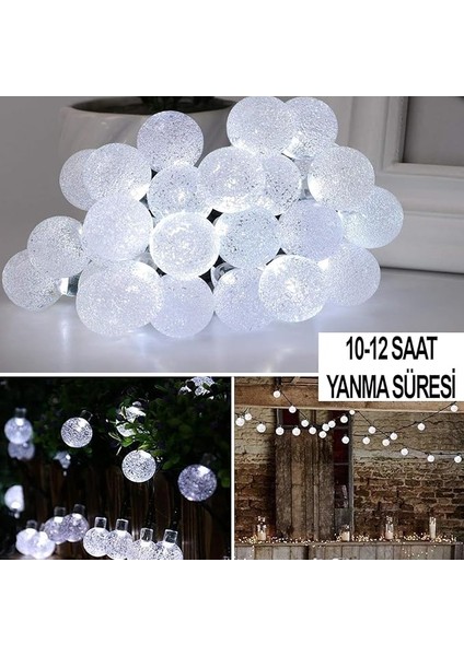 Home Güneş Enerjili Dize Işıklar Su Geçirmez, 7 M /50 LED 8 Mod Kristal Küre Veranda Için, Bahçe Güneş Küresi Peri Işıklar, Düğün Açık Hava Noel Parti Dekorasyonu Için Güneş Bahçe Işıkları fırsatları