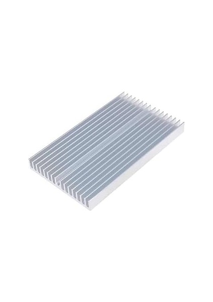 x 10CM x 1cm Alüminyum Metal Soğutucu Blok Radyatör Amfi LED Entegre Transistor VGA Ram Memory Cpu Gpu Peltier Isı Düşürücü modelleri