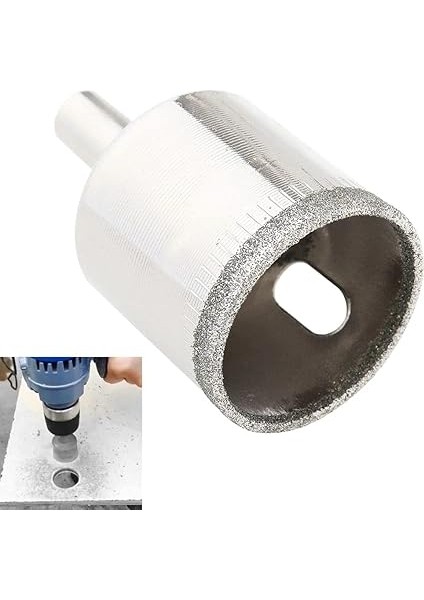 Granit Fayans Porselen Cam 33MM Yuvarlak Delme Pancı Elmas Uçlu Delik Açma Karot Matkap Ucu fiyatları