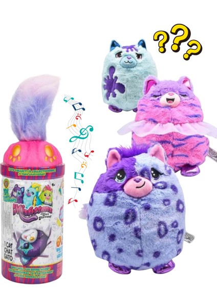 Misfittens Sürpriz Müzikli Peluş Yeşil Kapak Pembe Tüy fiyatları