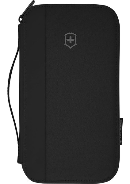 Seyahat Temelleri, Seyahat Organizatörü, Rfıd ile Fermuarlı Belge Tutucu, Siyah, Talla Única, Gündelik