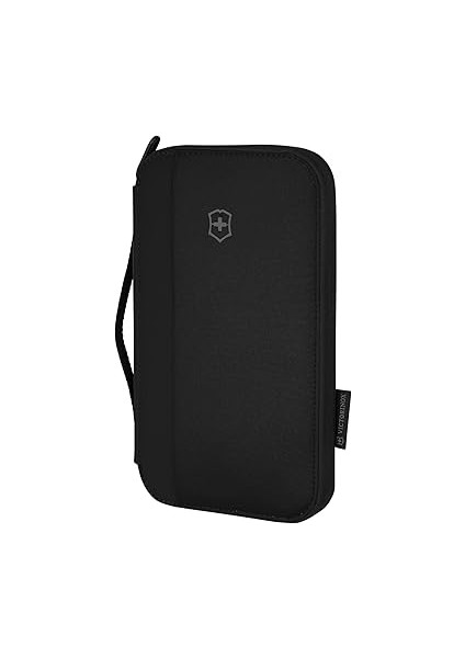 Seyahat Temelleri, Seyahat Organizatörü, Rfıd ile Fermuarlı Belge Tutucu, Siyah, Talla Única, Gündelik fiyatları