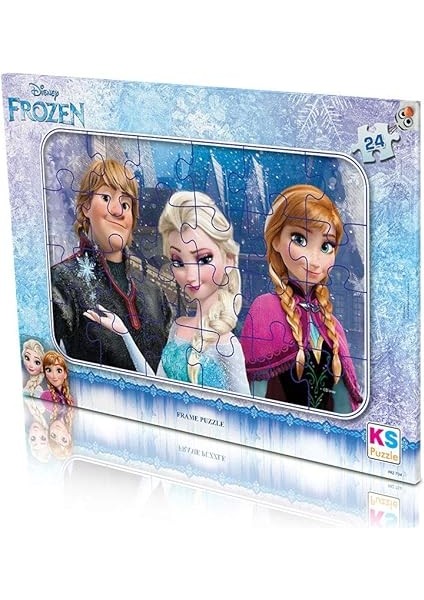 Games Frozen 24 Parçalı Yapbozlu Çerçeve modelleri