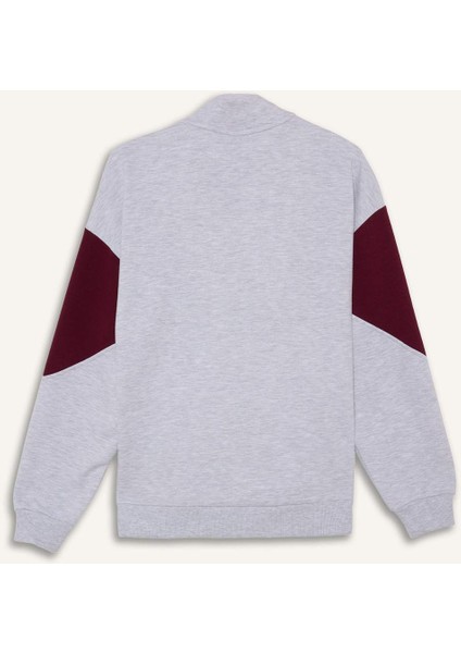 Nba Boston Celtics Oversize Fit Yarım Fermuarlı Modal Sporcu SWEATSHIRT G5482AX25AU modelleri