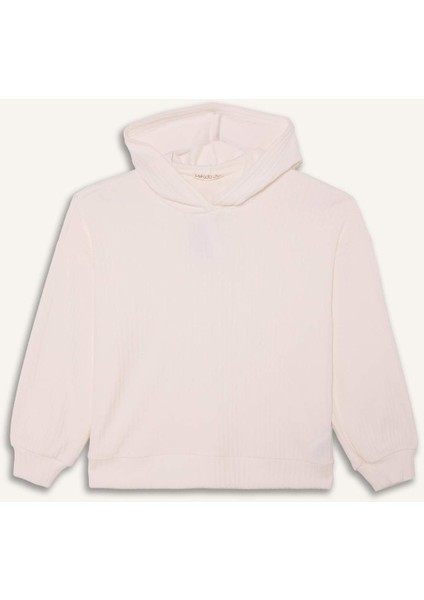 Kız Çocuk 2'li Takım Kapüşonlu Sweatshirt Eşofman Altı F4289A825WN fiyatları