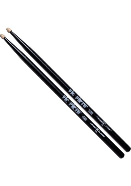 Firth Baget (Çift) 5A Wood Black, Hıckory, 0.565"X16", M