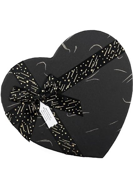 Siyah Renk Kalp Hediye Kutusu – Premium ve Şık Tasarım M5 fiyatları