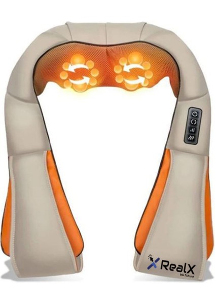 Isıtmalı Boyun, Sırt, Omuz ve Bacak Masaj Aleti, Rahatlatıcı Konfor