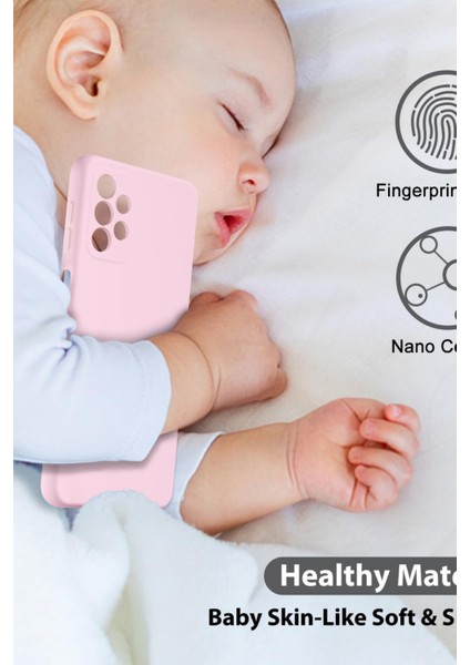 Samsung A32 Uyumlu – Pembe Lansman Seri Liquid Silikon Kılıf, Darbe Emici Yumuşak Koruyucu Kapak indirimleri