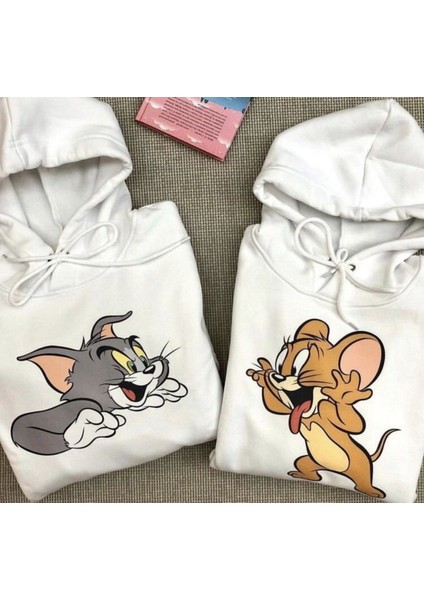 Unisex Baskılı Sevgili Kombini 2’li Set Takım