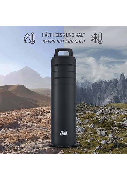 Majoris Paslanmaz Çelik Termos Siyah 0,70L indirimleri