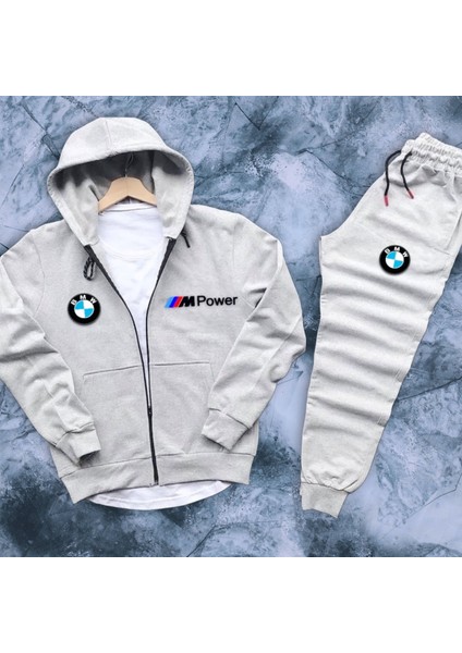 En Trend Modellerle Boydan Fermuarlı 2 Li Eşofman Takımı