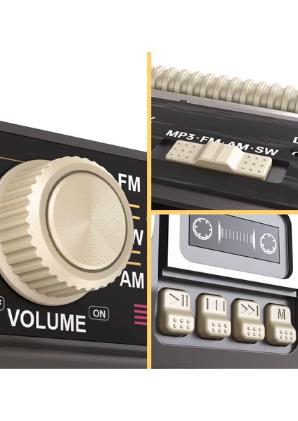 Trt Bandrollü Klasik Nostaljik Güneş Panelli Radyo Bluetooth Çift Hoparlör Antenli USB Hafıza Kartı modelleri