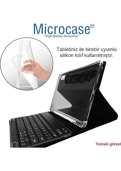 Huawei Matepad 11 2021 Bluetooth Klavyeli Kalem Koymalı Standlı Kılıf - Bkk8 modelleri