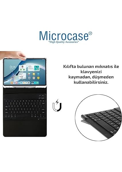 Huawei Matepad 11 2021 Bluetooth Klavyeli Kalem Koymalı Standlı Kılıf - Bkk8 fırsatları