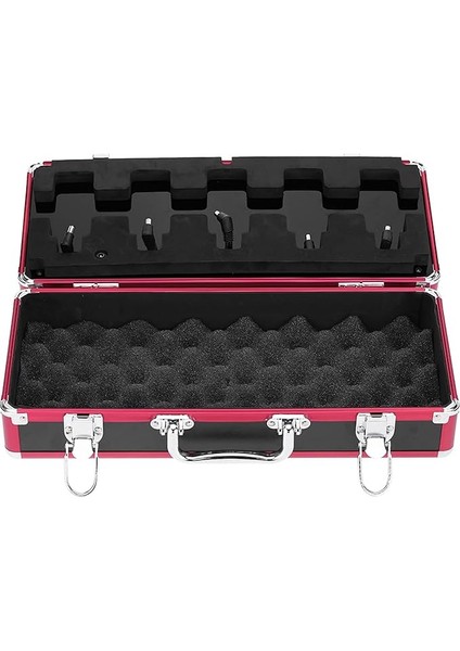 Aroma Apb-3 Efekt Pedalı Taşıma Çantası Kutusu Gitar Efektleri Total Metal Kilitleme Çantası