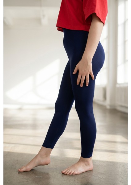 Yüksek Bel Toparlayıcı Spor Tayt - Iç Göstermez Yumuşak Dokulu & Kaymaz Bel Premium Tayt