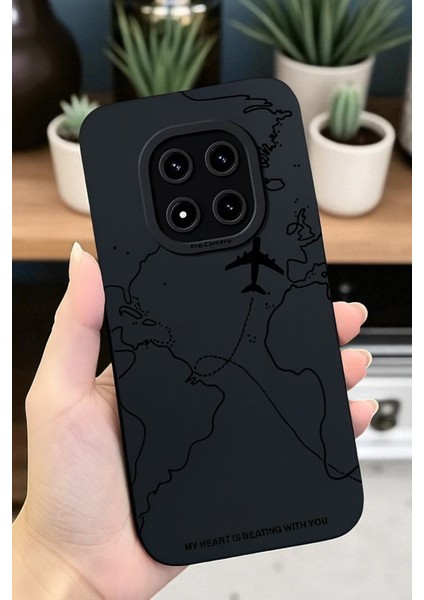 Xiaomi Note 14 Pro 4g Uyumlu – Harita Desenli, Yumuşak Silikon Kılıf, Darbeye Karşı Dayanıklı Kapak fiyatları