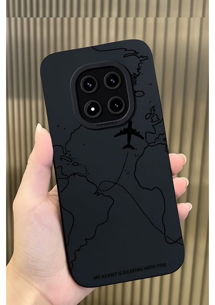 Xiaomi Note 14 Pro 4g Uyumlu – Harita Desenli, Yumuşak Silikon Kılıf, Darbeye Karşı Dayanıklı Kapak indirimleri