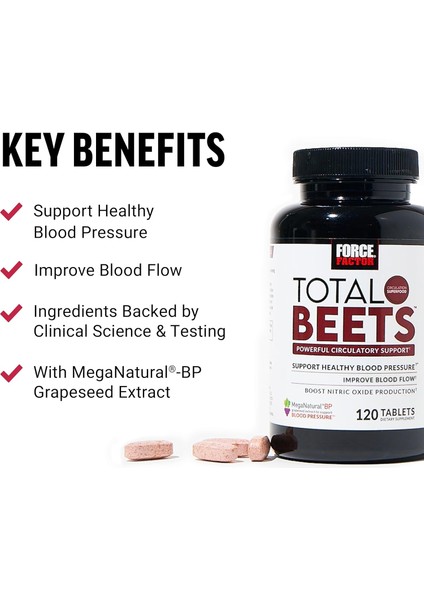 Total Beets Beet Root 120 Tablets fırsatları