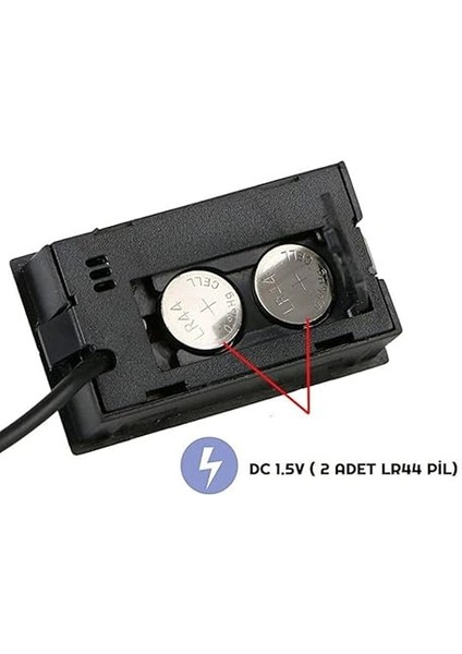 Mini LCD Nem Sıcaklık Isı Ölçer Problu Dijital Termometre Higrometre Akvaryum Kuluçka Iç Dış Mekan indirimleri