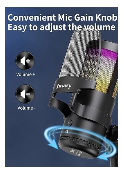 Profesyonel Stüdyo Mikrofon, Dinamik Aralık 88DB, Hassasiyet -43DB±1DB, Kayıt Condenser Masaüstü Canlı Yayın Mikrofonu Pc USB C, Oyun, Podcast, Kayıt, Yayın, Asmr Sessiz/eko PW13 fırsatları