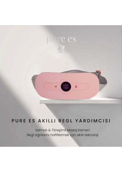 Konforlu Akıllı Isıtıcılı Masaj Kemeri, Rahatlatıcı ve Şık Tasarım