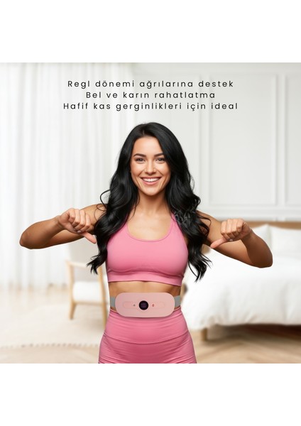 Konforlu Akıllı Isıtıcılı Masaj Kemeri, Rahatlatıcı ve Şık Tasarım fiyatları