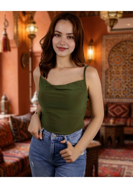 Kadın Degaje Yaka Sandy Bluz - Terletmeyen Esnek Ithal Kumaş modelleri