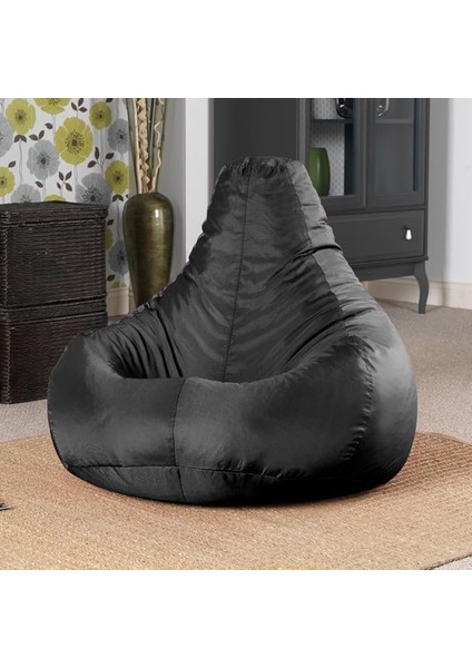 Pufumo Damla Armut Koltuk (Siyah)