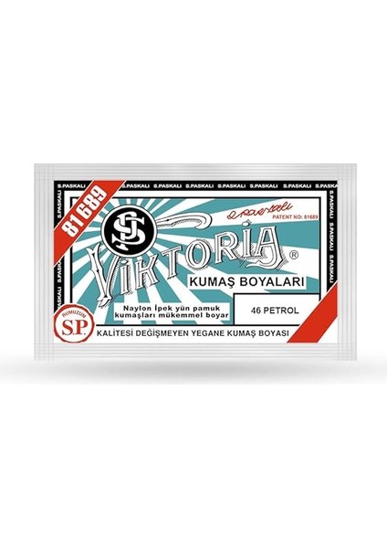 Petrol Toz Kumaş Boyası