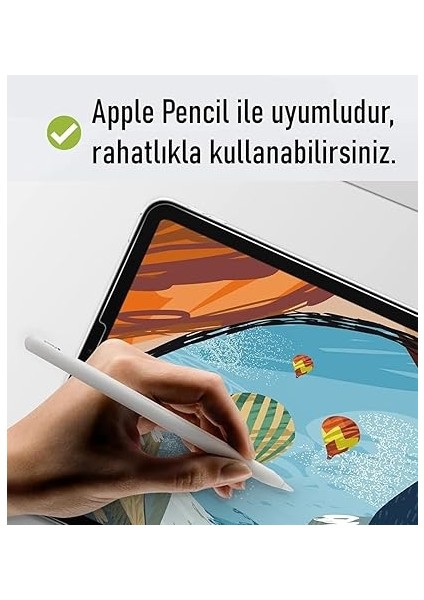 iPad Pro 11 Inç M4 Temperli Ekran Koruyucu Kırılmaz Cam 5. Nesil 2024 A2836 A2837 A3006 fiyatları