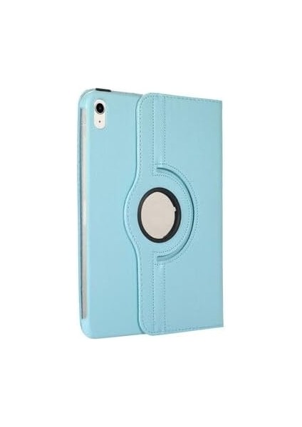 iPad 10.9 2022 (10.nesil) Tablet Kılıf 360 Dönebilen Standlı Kılıf Mavi