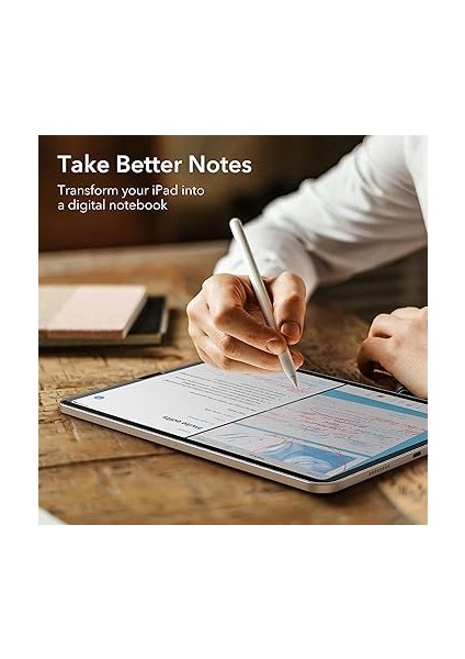 ipad 10.9 Kağıt Hissi Mıknatıslı Çıkarılabilir Ekran Koruyucu Air 4 Pro 11 2018/2022 Mat Ekran Koruyucu Çizim ve Yazma modelleri