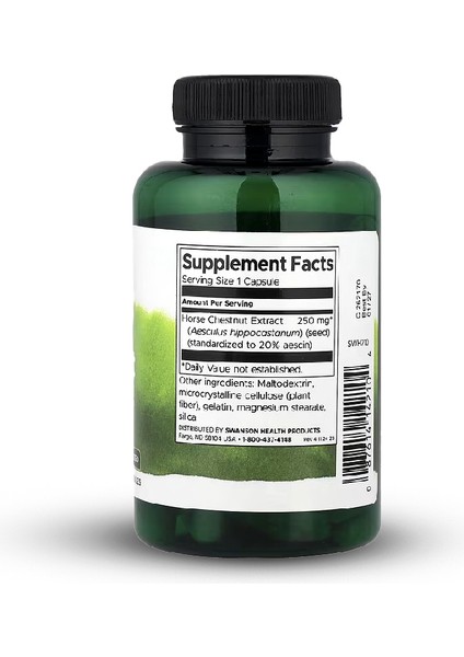, Horse Chestnut Extract, 250 Mg, 120 Capsules