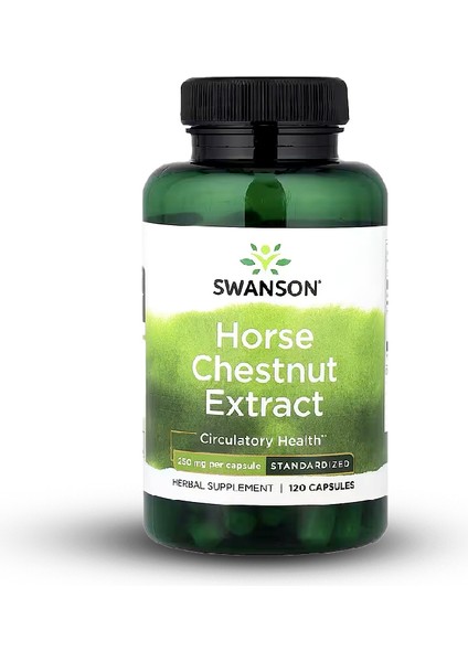 , Horse Chestnut Extract, 250 Mg, 120 Capsules fiyatları