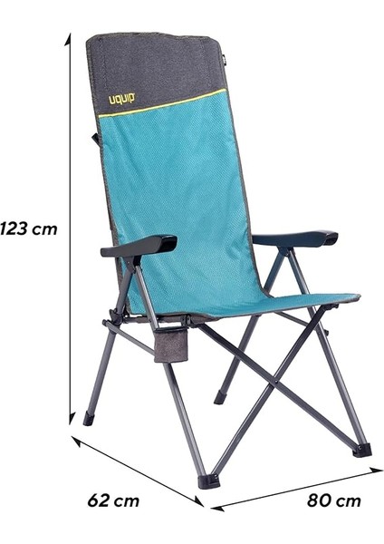 Justy Xl 3 Pozisyonlu Konforlu Katlanır Kamp Sandalyesi fiyatları
