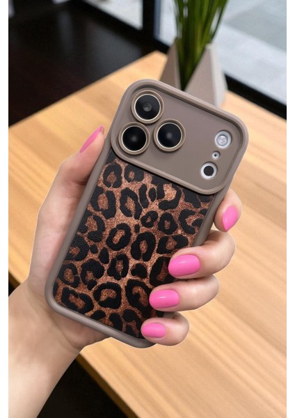 Apple iPhone 17 Pro Uyumlu – Leopar Desenli Yumuşak Silikon Kılıf, Darbeye Karşı Dayanıklı Kapak indirimleri